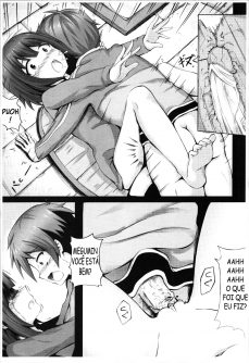 Giving ○○ to Megumin in the Toilet! - Foto 