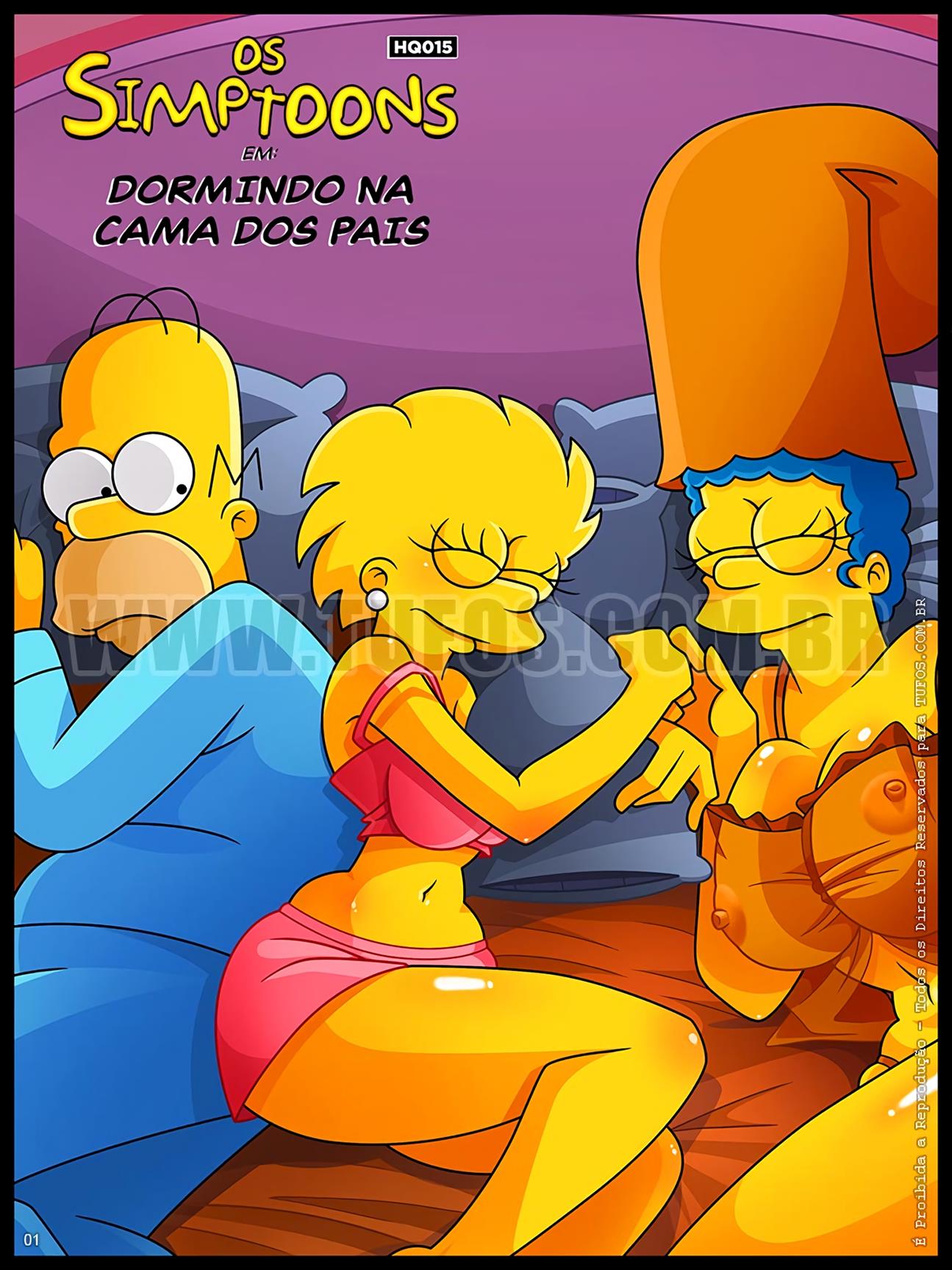 Dormindo na cama dos pais