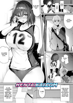 Koushinchou Volley-bu no Seisokei Kanojo ga Senpai no Mono ni Natte Shimau Ichibushijuu - Foto 