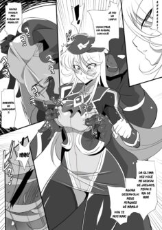 Heroine Harassment Shirogane no Anbarerl Hen Hitojichi o Torarete Nasu Subenaku Dosukebe Hero ni Kegasareru Aku no Onna Kanbu - Foto 