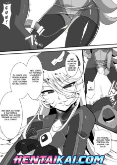 Heroine Harassment Shirogane no Anbarerl Hen Hitojichi o Torarete Nasu Subenaku Dosukebe Hero ni Kegasareru Aku no Onna Kanbu - Foto 