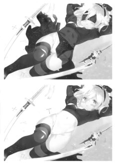 YoRHa 2B-gata Shoushizai Kitai no Toriatsukaidoki ni Okeru Chuui Jikou Tsuutasu - Foto 